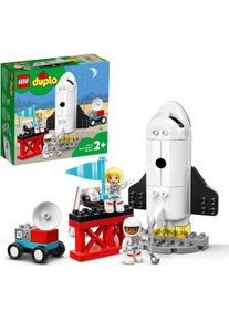 Lego® Konstruktionsspielsteine »Spaceshuttle Weltraummission (10944), Lego® DUPLO® Town«, (23 St.), Made in Europe