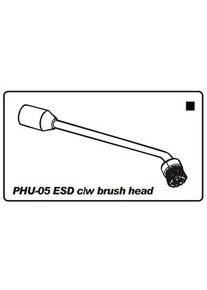 Muntz Technics Buse caoutchouc flexible avecbrosse &agrave; crins durs - PHU-07 ESD