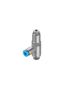 Festo Gesteuertes Rückschlagventil, 1400L/min, G1/8", Gewindebuchse / QS-4, 10bar - HGL-1/8-QS-4