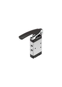 Festo Manuelles Handhebelventil, pneumatische Federrückstellung 5/2 G1/8" 1MPa Luft - VHEF-L-M52-E-G18
