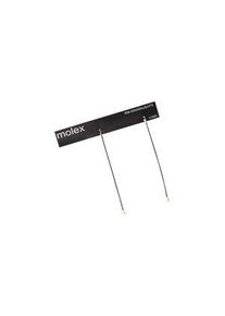 Molex LTE/GPS-Antenne, 213353, 4G / GPS / 3G / 2G, 7 dBi, U.FL, Klebebefestigung - 2133530200