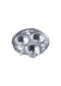 Ledil LED-Mehrfachlinsen-Array, ungetönt, 2x2, 55°, Klebebefestigung / Nietbefestigung, 50x50x15mm - C11191_TUIJA-3-W