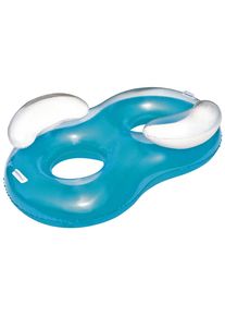 Bestway Doppel-Schwimmsessel Blau 188x117 cm