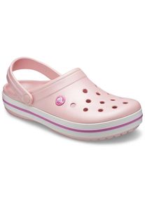 Crocs Clog »Crocband Clog«, mit zweifarbiger Laufsohle rosa 36 rosa-weiß Klassicher Clog mit schwenkbarem Fersenriemen