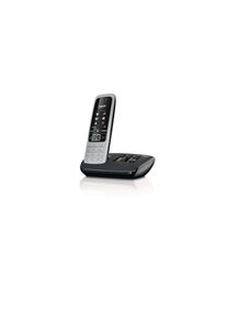 Gigaset , Schnurloses DECT-Telefon »C430A Schwarz Silberfarben« , silberfarben , Anruferanzeige mittel Rufnummer oder Name