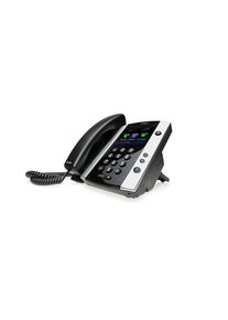 Polycom , Kabelgebundenes Telefon »VVX 501 Microsoft« , schwarz , Optimiert für Lync/Skype for Business