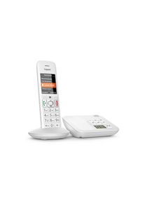 Gigaset , Schnurloses DECT-Telefon »E370A Weiss«, (Mobilteile: 1) , weiss
