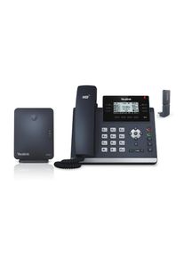 Jelmoli SchnurlosesDECT-Telefon»W41P« , schwarz , Anschlussmöglichkeiten für Headset (RJ9) und USB