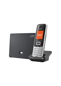 Gigaset , Schnurloses DECT-Telefon »S850A GO«, (Mobilteile: 1) , silberfarben , Anruferanzeige mit Bild am TFT-Farb-Display