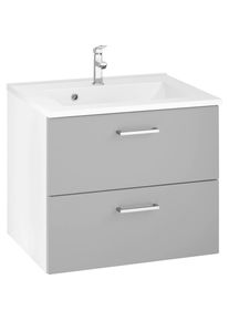 HELD MÖBEL HELD MÖBEL Waschbeckenunterschrank »Ribera« weiß weiß/grau/grau