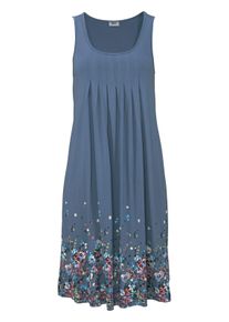 Beach Time Beachtime Strandkleid, mit Blumenprint Blau, Größe 36