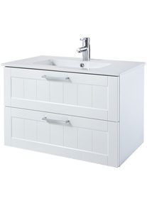 HELD MÖBEL HELD MÖBEL Waschtisch »Barolo«, Breite 80 cm weiß