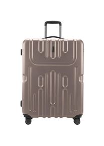 Hauptstadtkoffer Hartschalen-Trolley »Havel«, 4 Rollen goldfarben Koffer