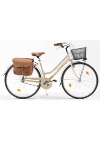 VENICE - I LOVE ITALY Singlespeed »Citybike 603 Lady«, ohne Schaltung beige Fahrrad