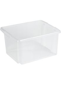 Sunware Aufbewahrungsbox, (Set, 6 St.), Kunststoff, 32 Liter farblos transparent
