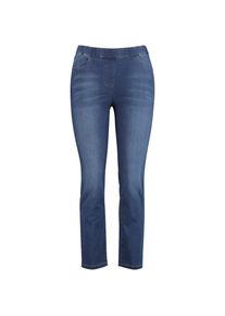 SAMOON Jeansjeggings »Lucy«, mit elastischem Bund blau 48 N-Gr light-blue-used Jeansjeggings in verschlussloser Form von SAMOON