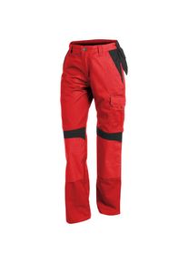 KÜBLER KÜBLER Arbeitshose »INNO PLUS«, mit Knieschutztaschen aus CORDURA® rot 38 Normalgrößen