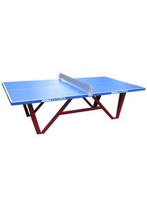 Joola Tischtennisplatte »Externa«, (8 tlg.), Das Netz ist nicht im Lieferumfang enthalten blau Tischtennisplatten