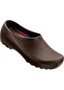 Alsa Clog »Jolly Fashion«, EVA braun 44 Orthopädisch ausgeformte Naturkorkeinlage mit Baumwollbezug
