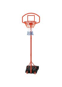 SOLEX SPORTS Basketballkorb »Basketballkorb mit Ständer« rot Ballsportkörbe