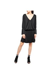 Replay Sommerkleid, mit gesmokten Details schwarz XL N-Gr black Sommerliches Minikleid von Replay
