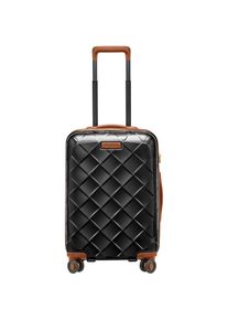Stratic Hartschalen-Trolley »Leather & More«, 4 Rollen, mit 4 Rollen schwarz Koffer