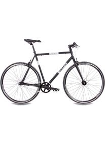 Chrisson Singlespeed »FG Flat 1.0«, 1 Gang, ohne Schaltung, (1 tlg.) schwarz Fahrrad