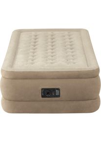 Intex Luftbett »Ultra Plush Bed Twin«, (mit Transporttasche) braun Luftbetten