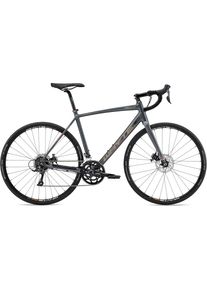 WHYTE BIKES Rennrad »Dorset V1«, 18 Gang, Shimano, Sora Schaltwerk, Kettenschaltung grau Fahrrad