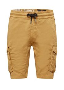 Alpha Industries, Hommes Pantalon cargo, kaki / rouge / blanc