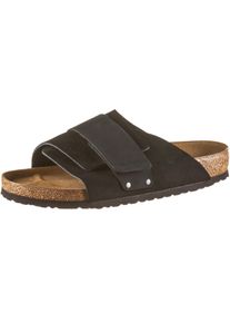 Birkenstock Kyoto Sandalen Herren - schwarz - Gr. 44 - Nubukleder