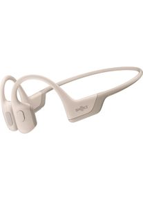 Aftershokz SHOKZ Sport-Kopfhörer »OpenRun Pro«, Bluetooth, Noise-Cancelling beige
