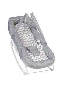 POLINI KIDS Babywippe »Zickzack-Grau«, bis 10 kg grau