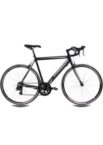 Chrisson Rennrad »Furianer«, 14 Gang, Shimano, Tourney RD-A070-GS Schaltwerk, Kettenschaltung, (1 tlg.) schwarz Fahrrad