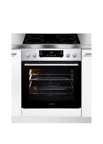 Gorenje Induktions Herd-Set »Pacific Herd-Set Pyrolyse/Induktion«, BCPI637TXOT, mit 2-fach-Teleskopauszug, Pyrolyse-Selbstreinigung, Elektronikuhr...