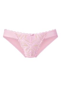 Lascana Rioslip, mit Extravaganten Spitzen-Details Rosa, Größe 32/34
