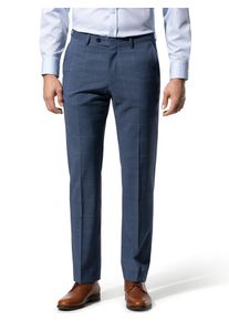 Walbusch Naturstretch-Anzug Hose Blau