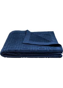 Strandtuch &raquo;Water Leg&laquo;, (1 St.), Badetuch, XXL, mit Struktur , blau , Zoeppritz , jeans