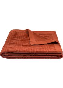 Strandtuch &raquo;Water Leg&laquo;, (1 St.), Badetuch, XXL, mit Struktur , orange , Zoeppritz , rostorange