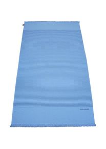 Hamamt&uuml;cher &raquo;Rom&laquo;, (1 St.), 100x180 cm, gesteift, mit Fransen, ideal als Strandtuch , blau , Schiesser , hellblau-marine