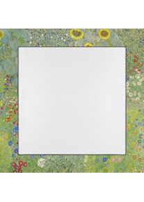Dekospiegel »Klimt, G.: Garten mit Sonnenblumen«, (1 St.) , grün , Home Affaire , made_in_germany