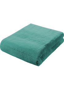 Duschtücher »2828«, (2 St.), hochwertig und unifarben , blau , Fleuresse , petrol