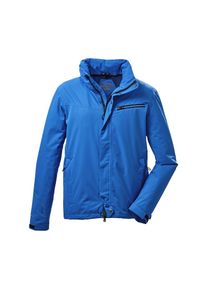 Killtec Outdoorjacke »KOS 26 MN JCKT« blau L himmelblau Funktionsjacke mit einrollbarer Kapuze