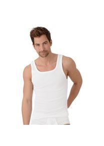 TRIGEMA Unterhemd, Feinripp im Doppelpack weiß XS Trägershirt