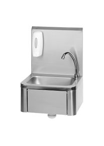 ich-zapfe Ausgussbecken, Waschbecken - Edelstahl, Gastro, 400 x 340 x 595 mm