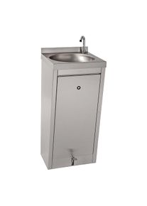 ich-zapfe Ausgussbecken, Handwaschbecken Gastro, Edelstahl - Robust & Hygienisch