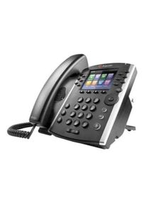 Poly , Kabelgebundenes Telefon »VVX 411« , schwarz , Optimiert für Unified Communications