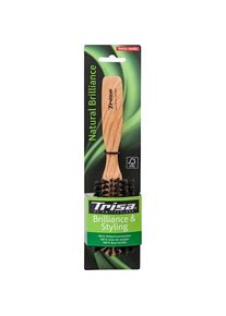 TRISA Natural Brilliance Haarbürste halbrund