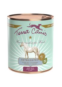 Sparpaket Terra Canis Getreidefrei 12 x 800 g.- Pferd mit Kartoffel, Kürbis & Streckrübe