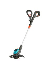 Gardena Akku-Rasentrimmer »EasyCut 23/18V P4A solo«, ohne Akku und Ladegeät grau Sauberes Schneiden mit langlebigen RotorCut Kunststoffmesser,...